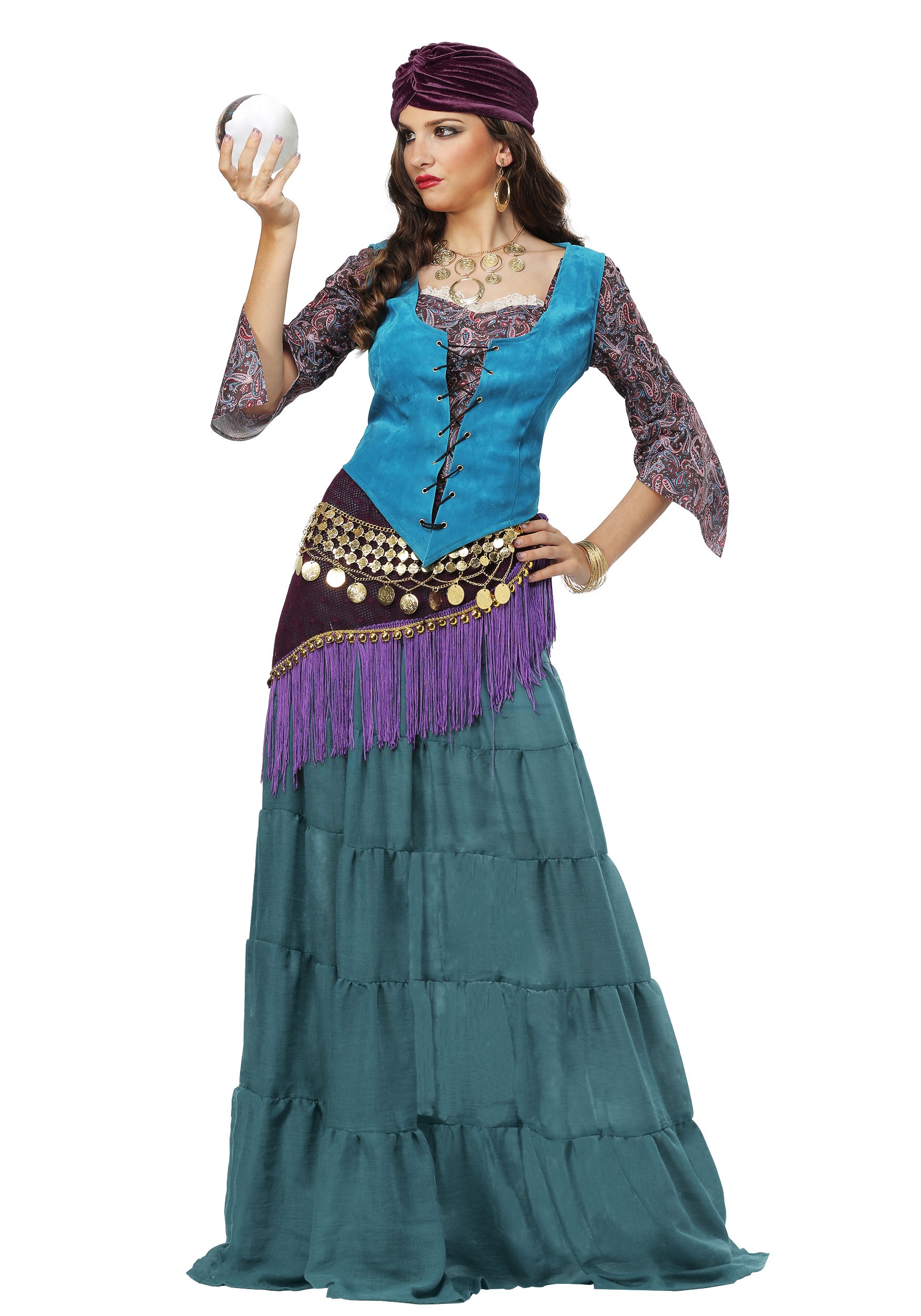 Fabulous Fortune Teller Gypsy Costume for Women