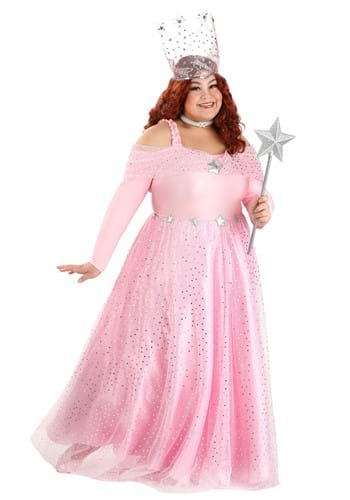 Plus Deluxe Pink Witch Dress Costume