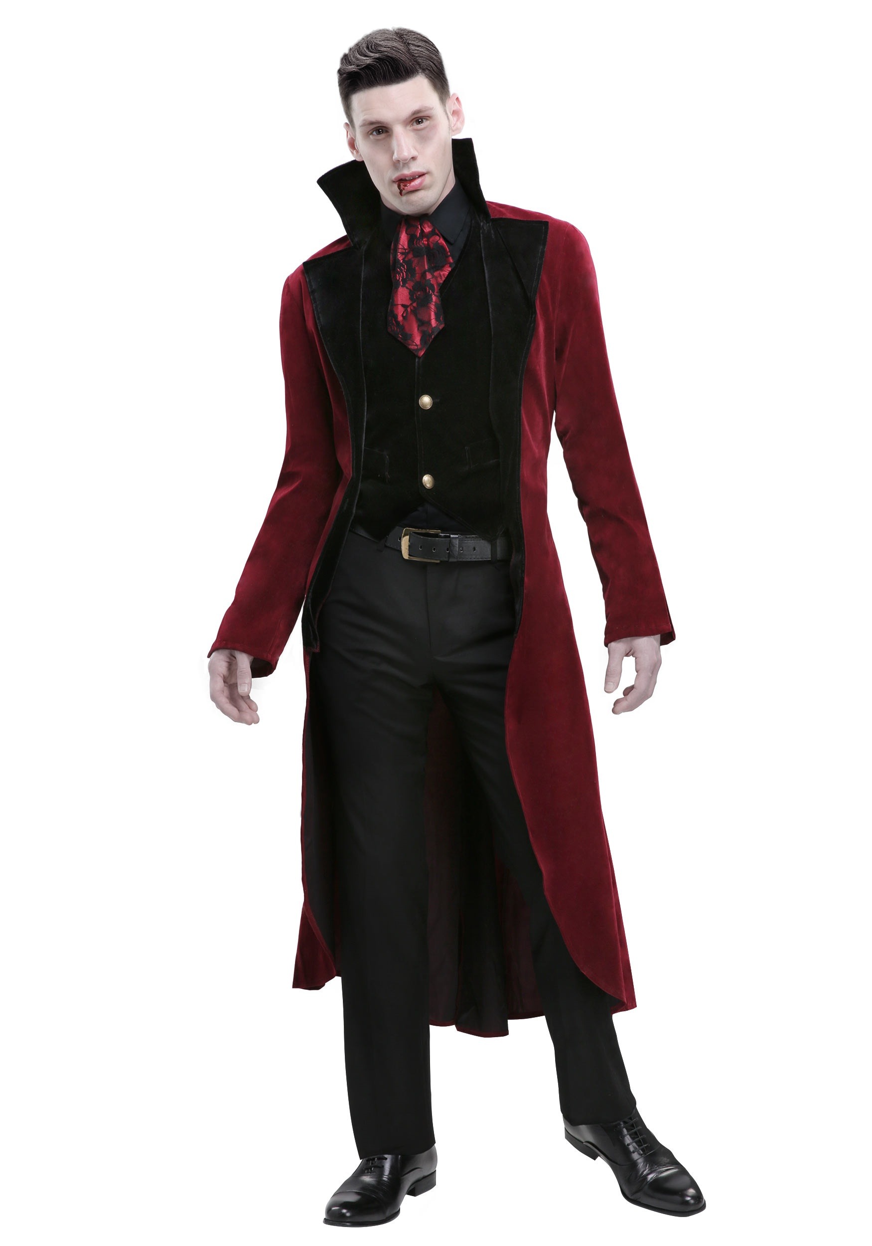 Dreadful Vampire Fancy Dress Costume For Men