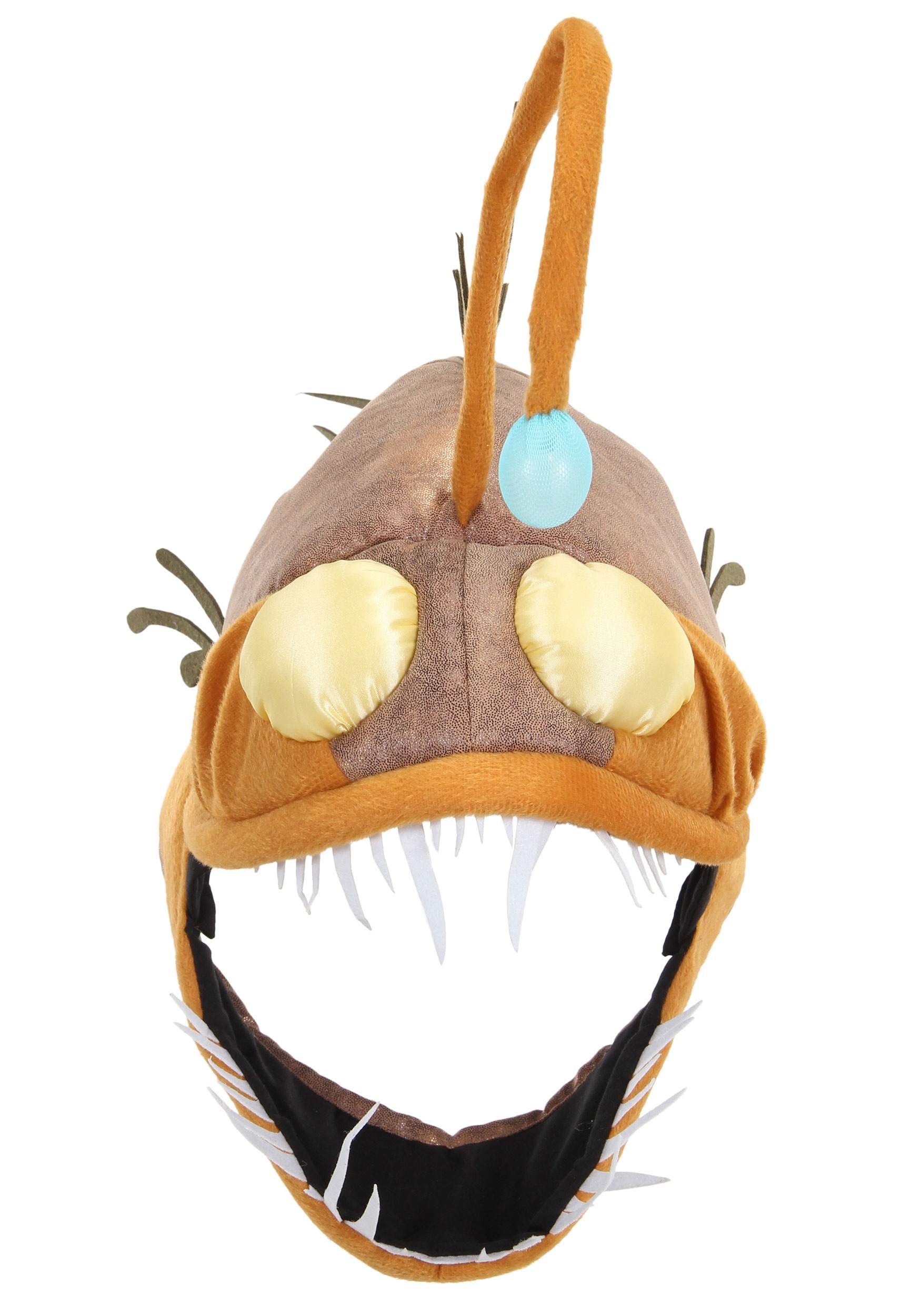Adult's Light-Up Angler Fish Jawesome Fancy Dress Costume Hat