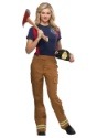 Womens Fire Captain Plus Size Costume