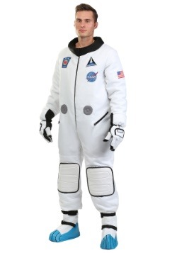 Plus Size Mens Deluxe Astronaut Costume