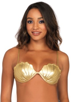 Gold Mermaid Bra Top