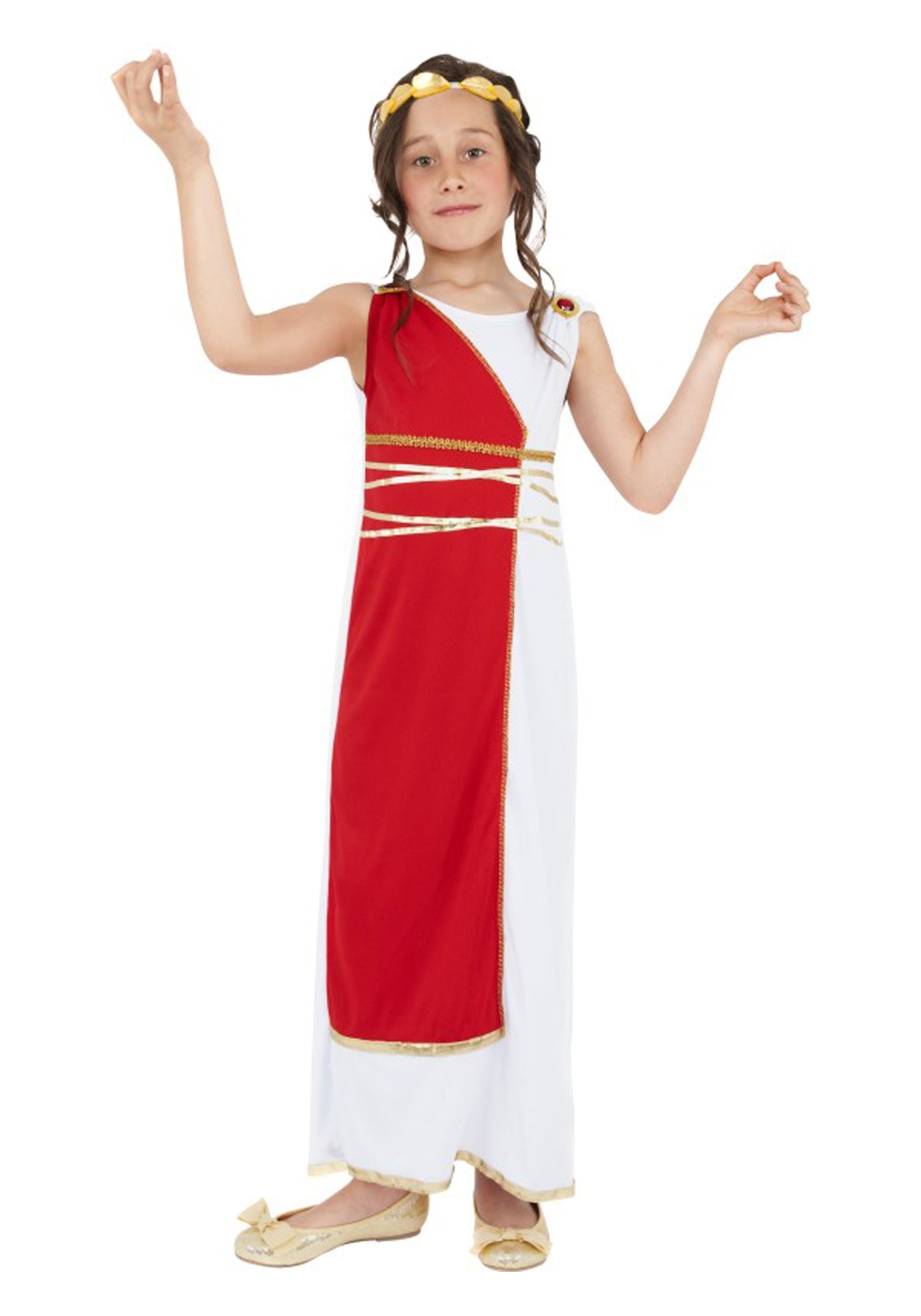 Girls Roman Costume