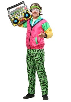 Mens 80's Jock Plus Size Costume