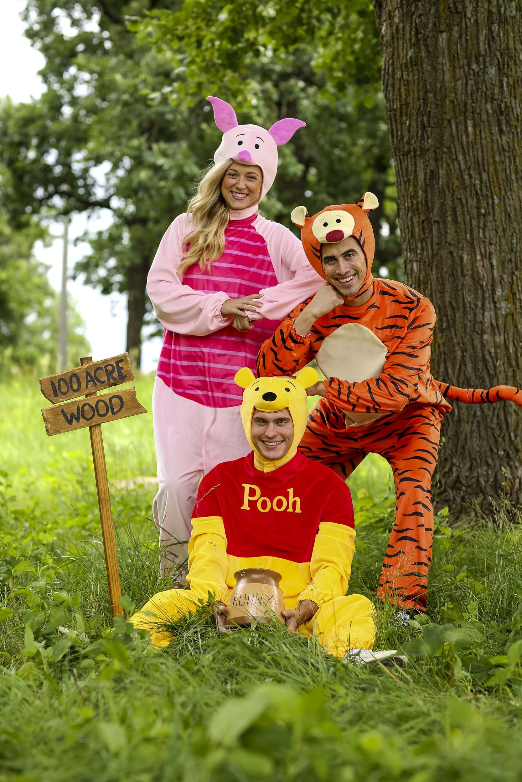 Winnie The Pooh Deluxe Fancy Dress Costume For Adults