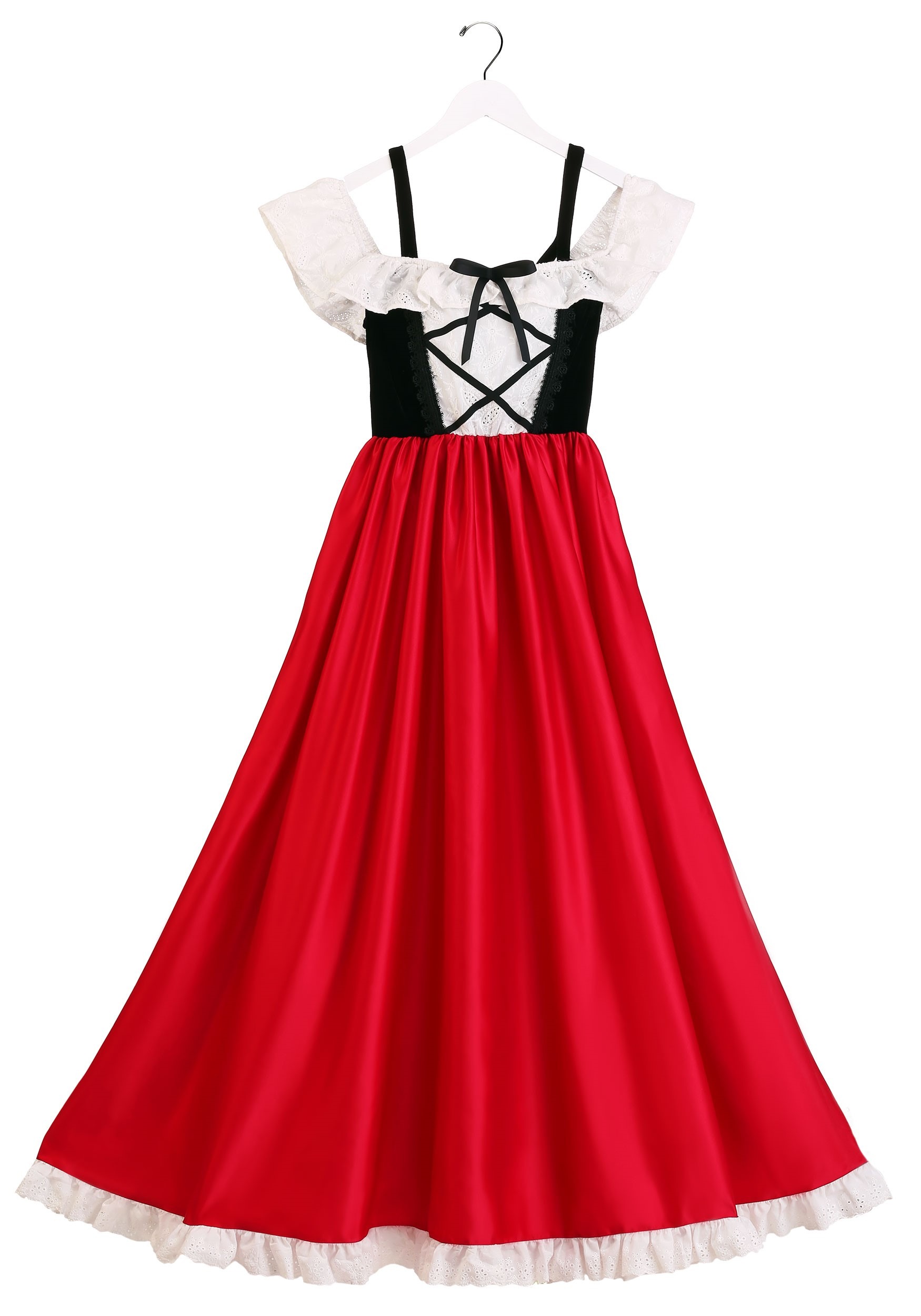 Deluxe Red Riding Hood Women's Fancy Dress Costume
