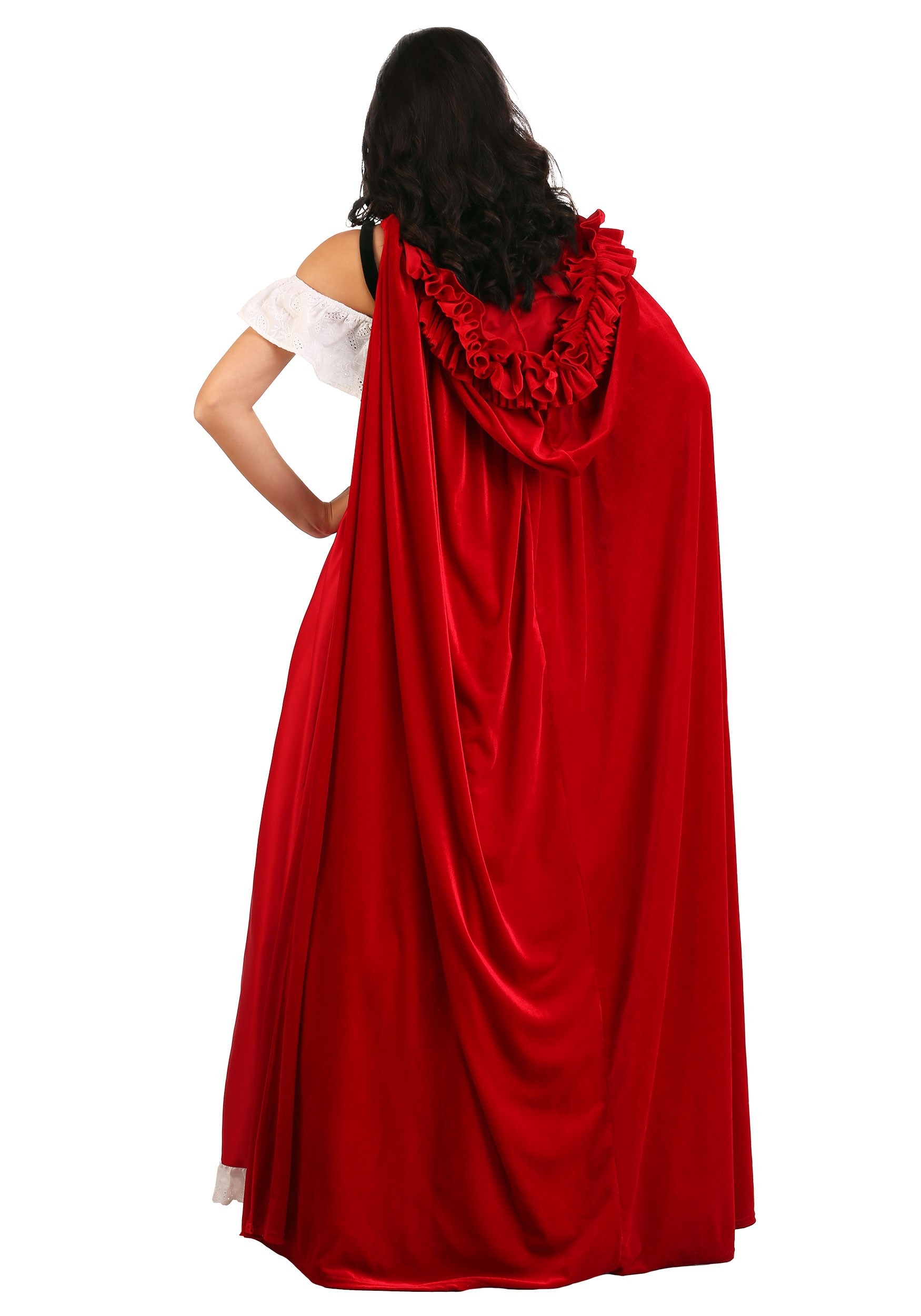 Plus Size Deluxe Red Riding Hood Fancy Dress Costume