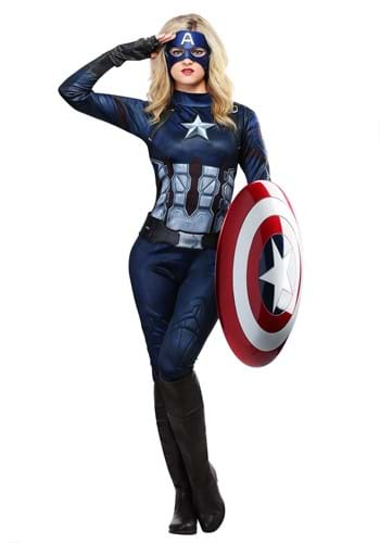 Captain America Womens Costume