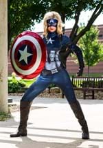 Women's Captain America Costume Alt 1