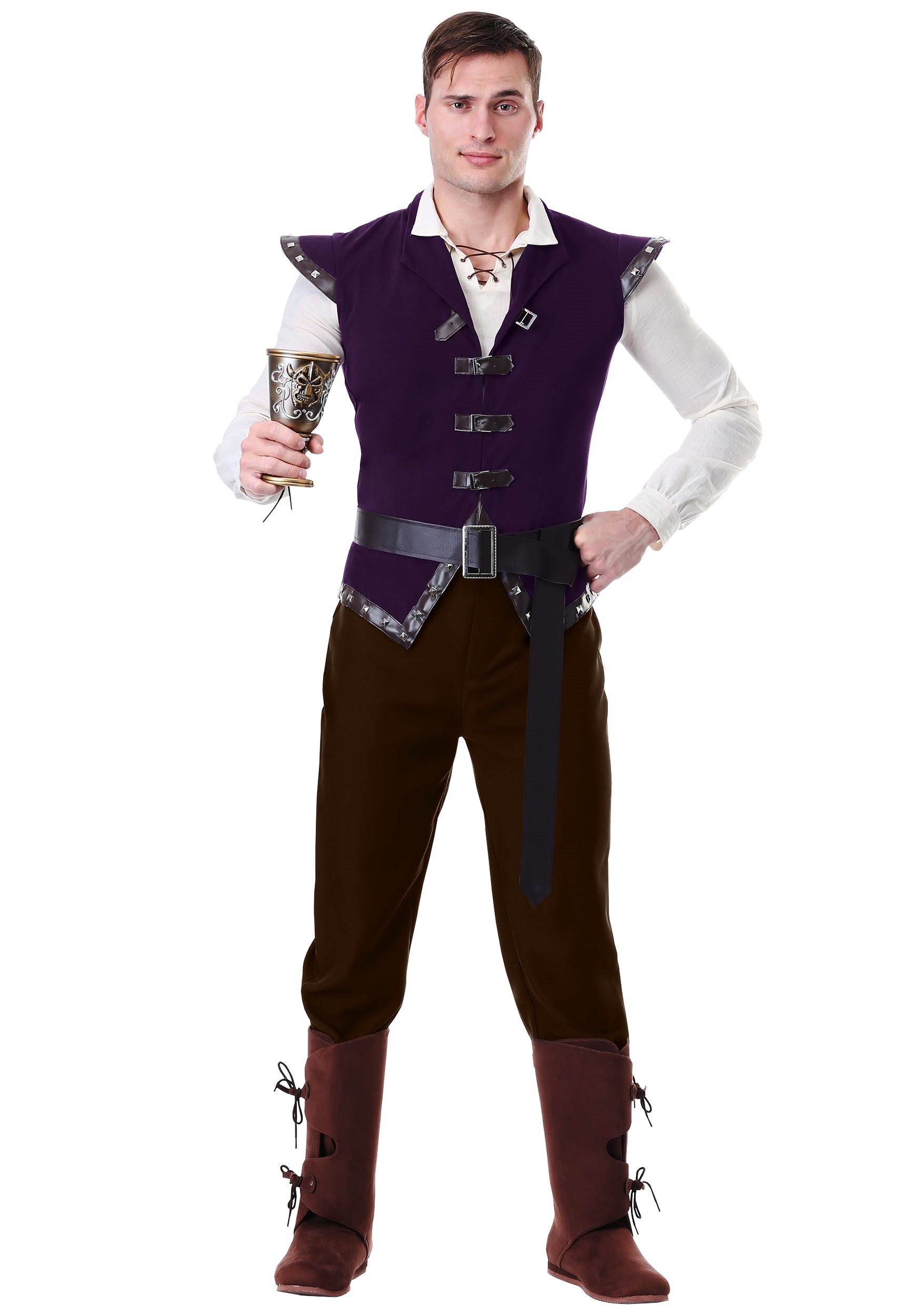 Adult Tavern Man Renaissance Medieval Beer Bartender Costume