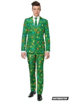 Green Christmas Tree Mens Suitmiester Suit