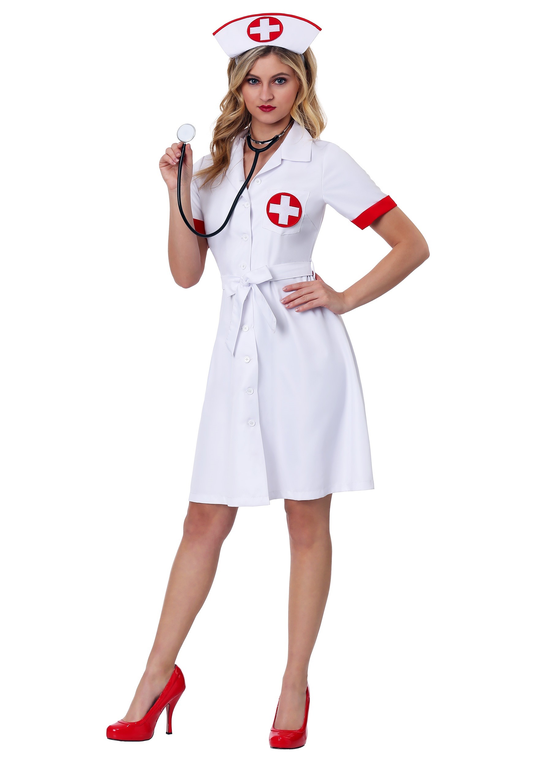Stitch Me Up Nurse Costume For Women