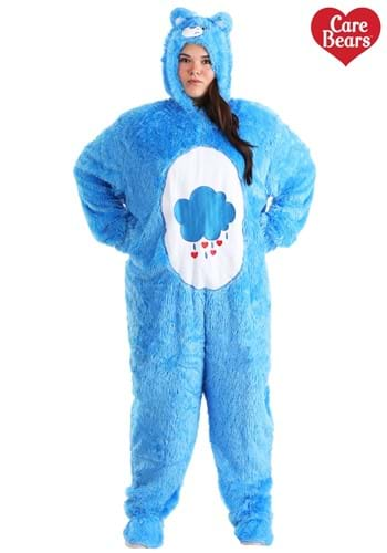 Adult Plus Size Care Bears Classic Grumpy Bear Costume