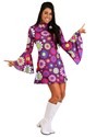 Adult Groovy Flower Power Costume Alt1