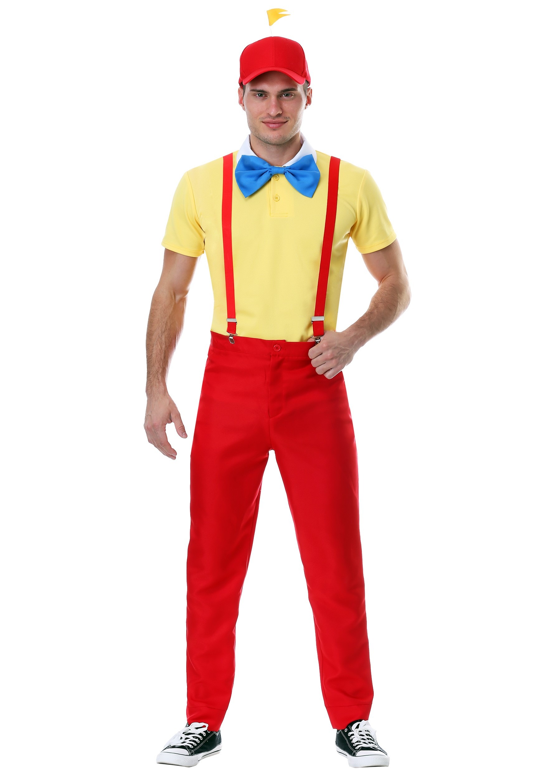 Dapper Tweedle Dee/Dum Plus Size Fancy Dress Costume For Men