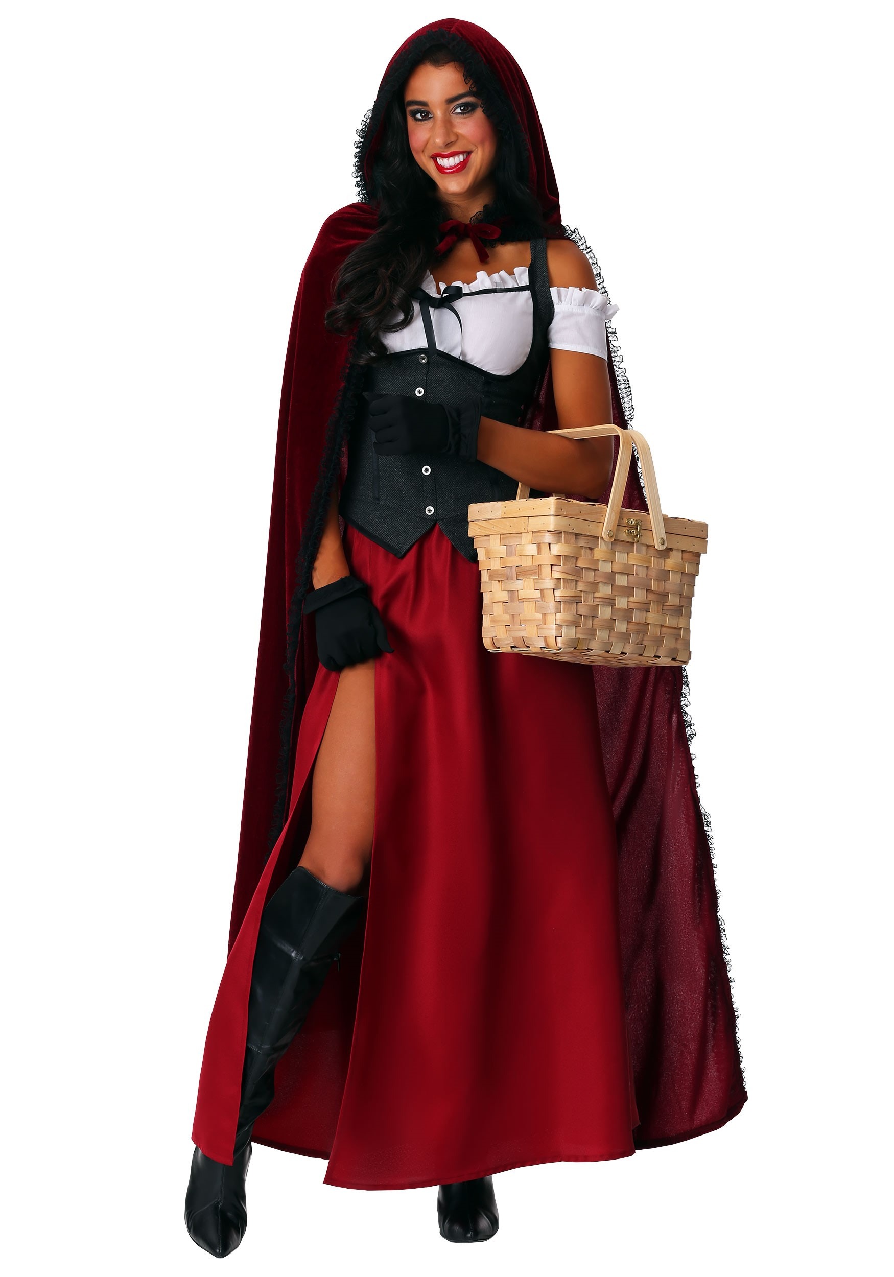 Womens Ravishing Red Riding Hood Costume