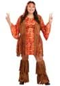 Women's Plus Size Fringe Hippie Costume
