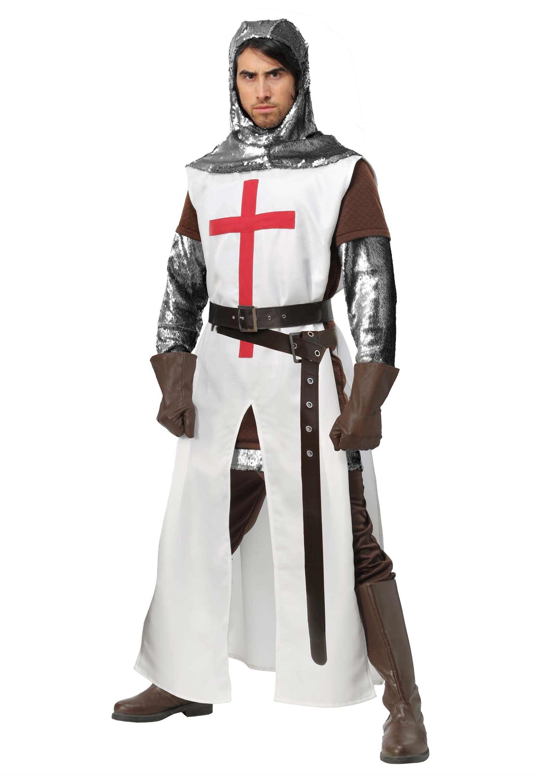 Crusader Plus Size Fancy Dress Costume For Men