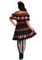 Women's Sugar Skull Costume alt1