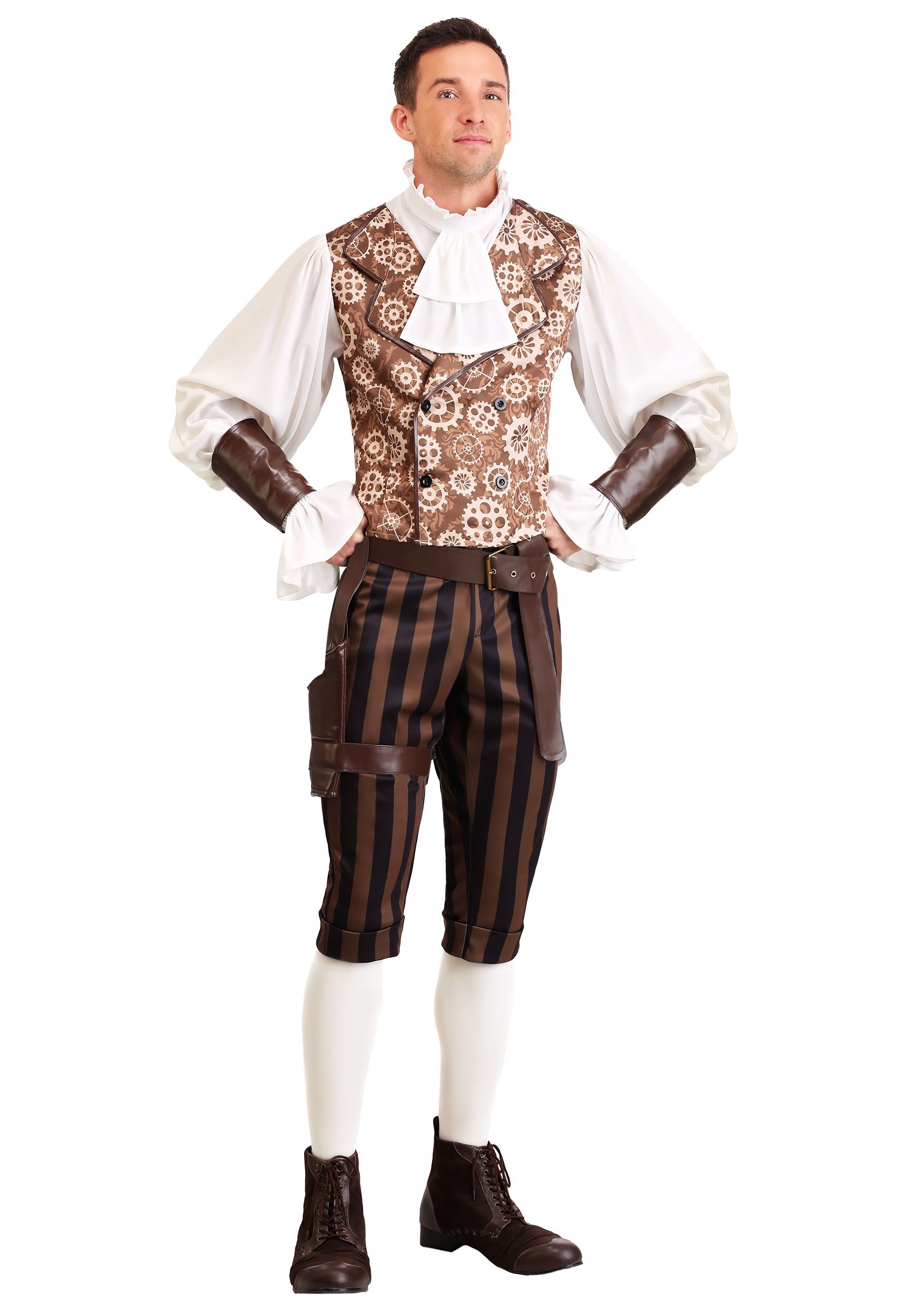 Dapper Steampunk Fancy Dress Costume For Men