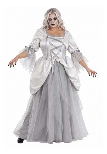 Plus Size 18th Century Ghost Costume for Women new