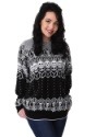 Black and White Skeleton Adult Ugly Halloween Sweater