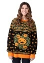 Pumpkin Patch Ugly Halloween Adult Sweater