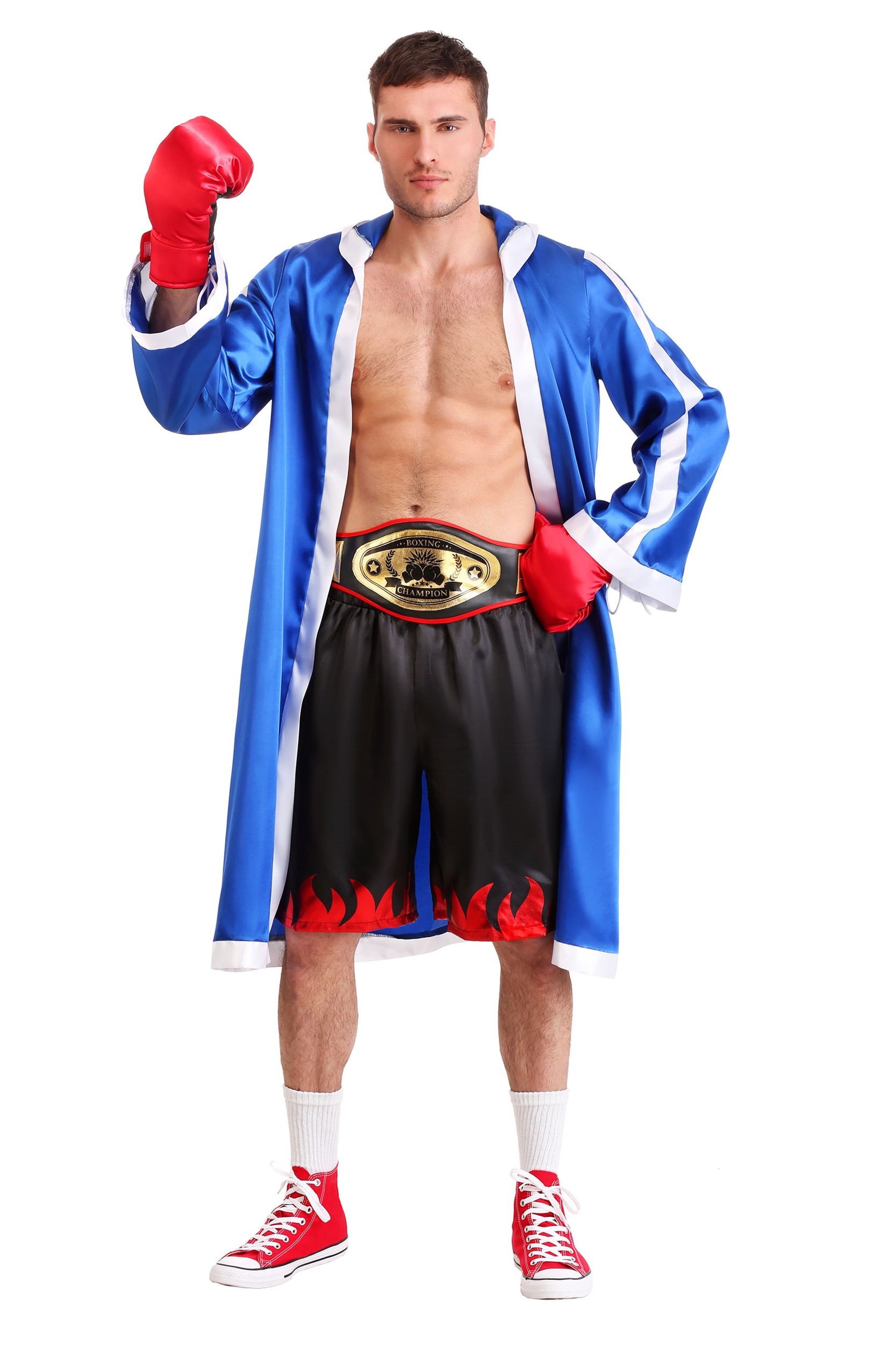 Boxer CHAMPION Costume Veste Pantalon Gants Boxer Costume Messieurs