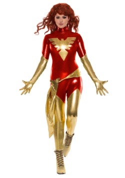 Adult Women's Red Phoenix Costume