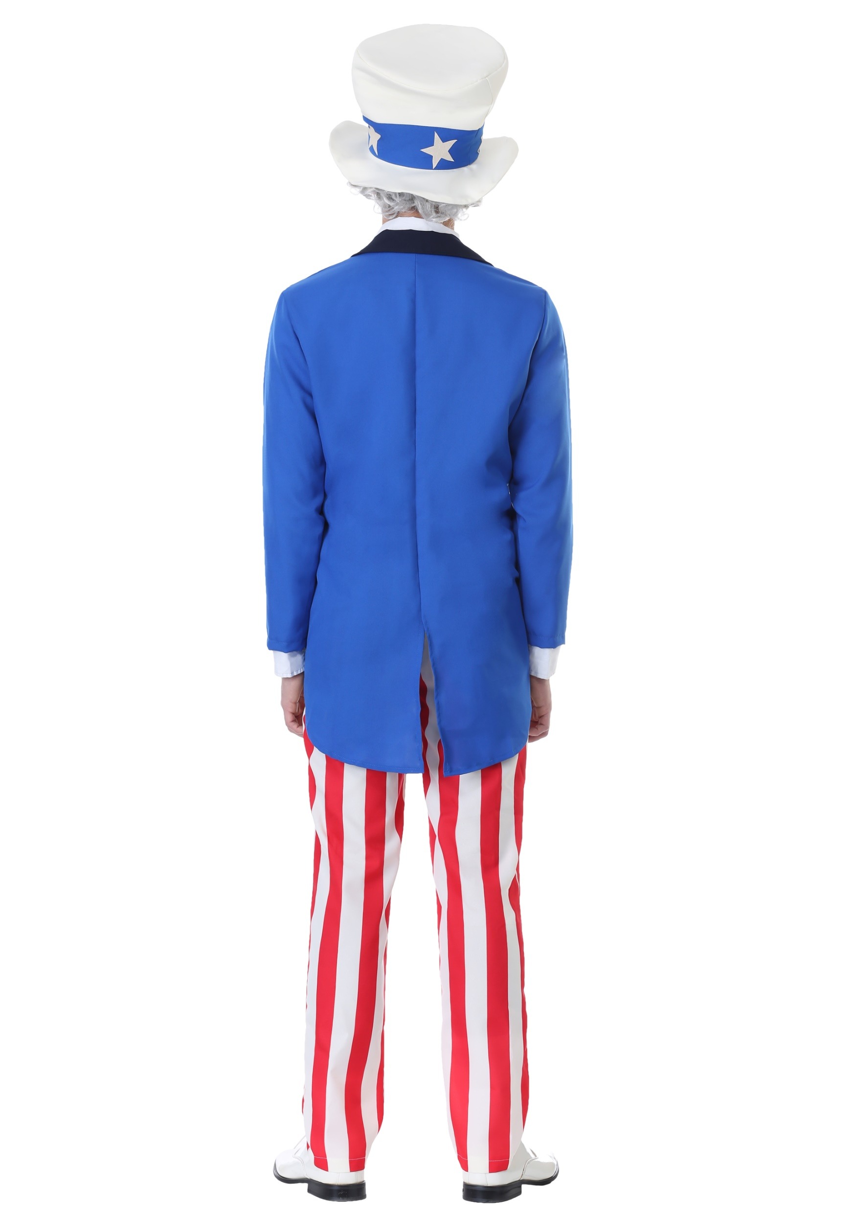 Classic Plus Size American Uncle Sam Fancy Dress Costume , 4th Of July Fancy Dress Costumes