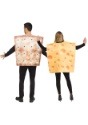 Couples Cheese & Cracker Costume Set Back