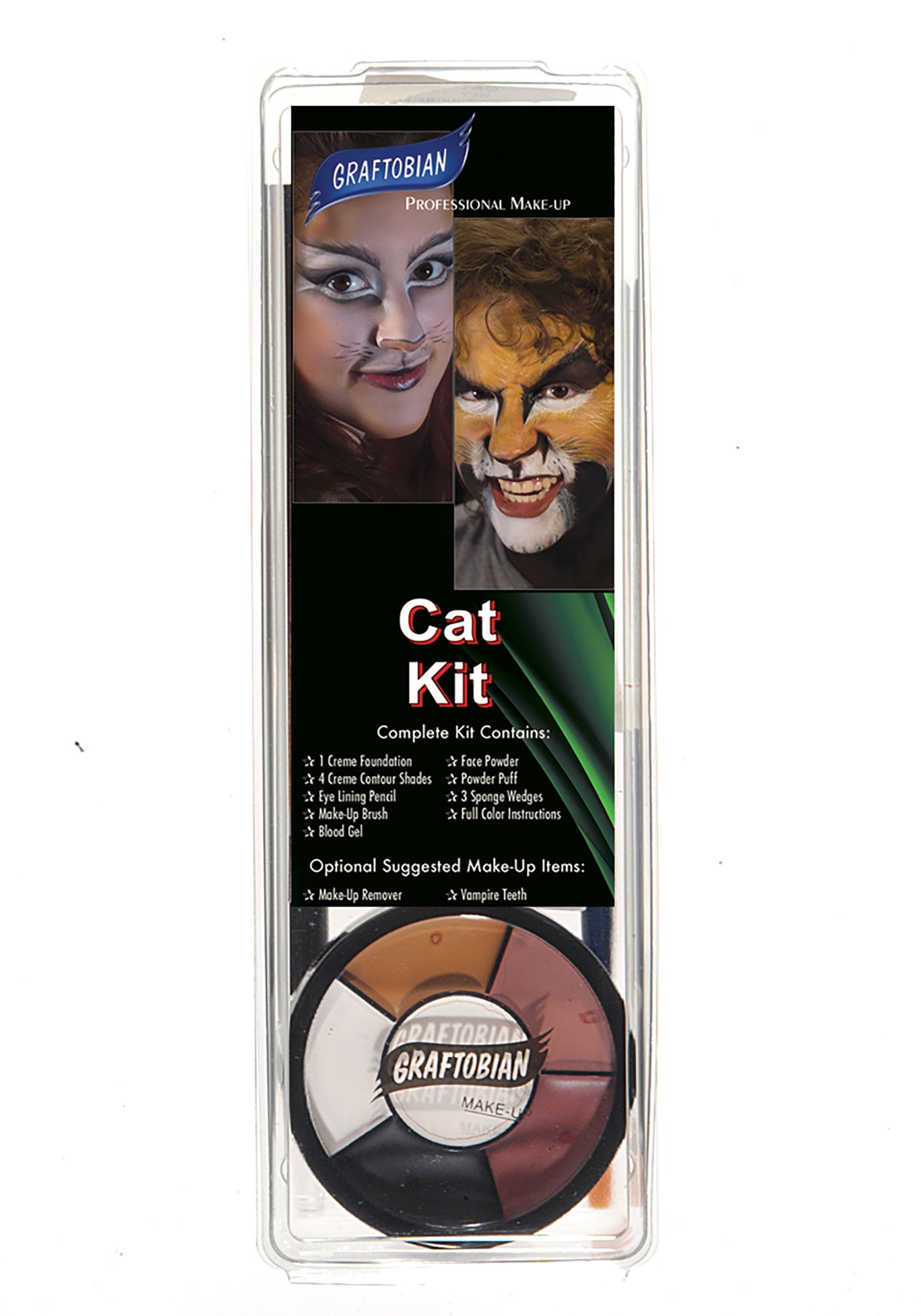 Deluxe Cat Face Makeup Kit