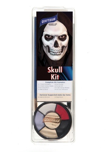 Deluxe Skull Makeup Kit