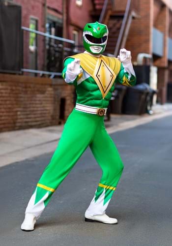 Power Rangers Men's Green Ranger Costume Update