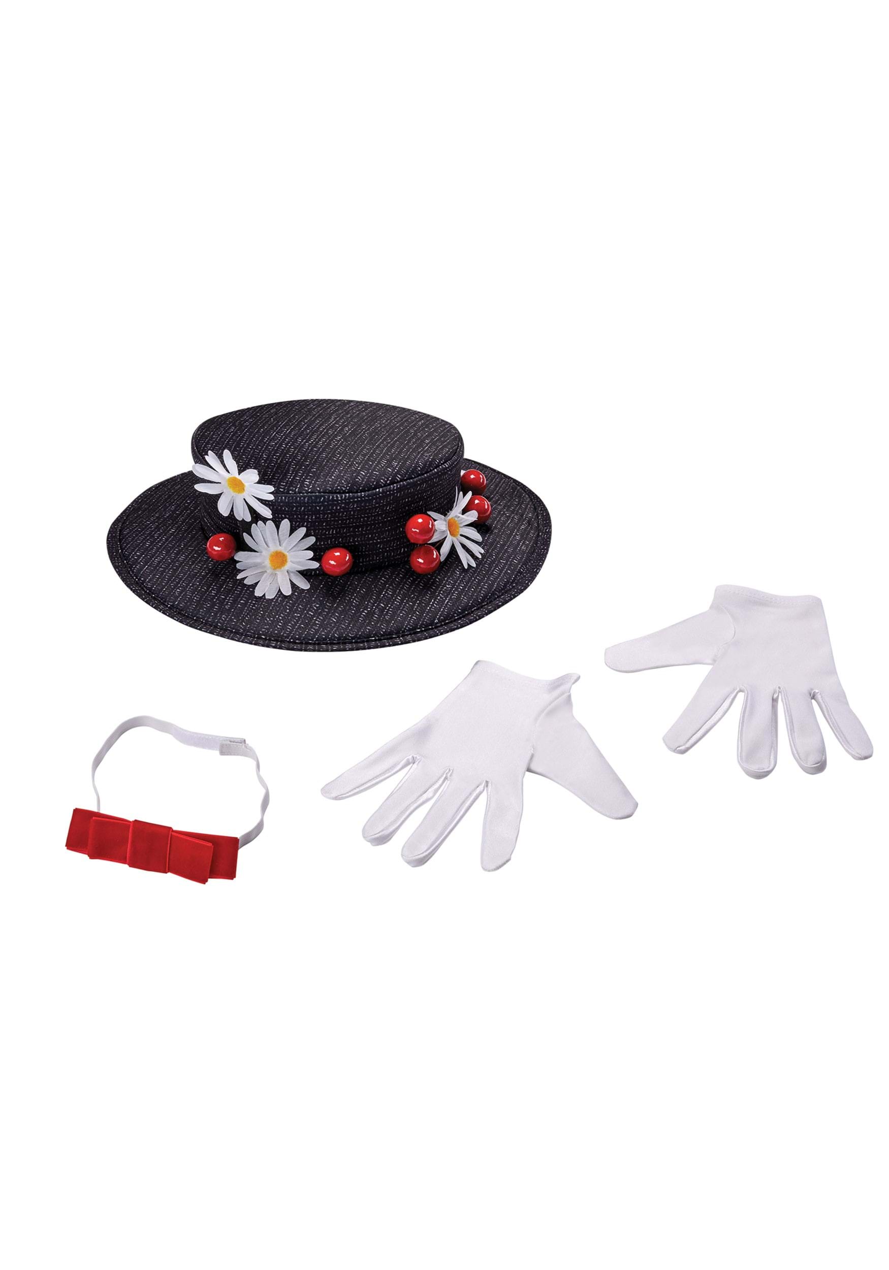 Disney Mary Poppins Fancy Dress Costume Kit For Women , Disney Accessories