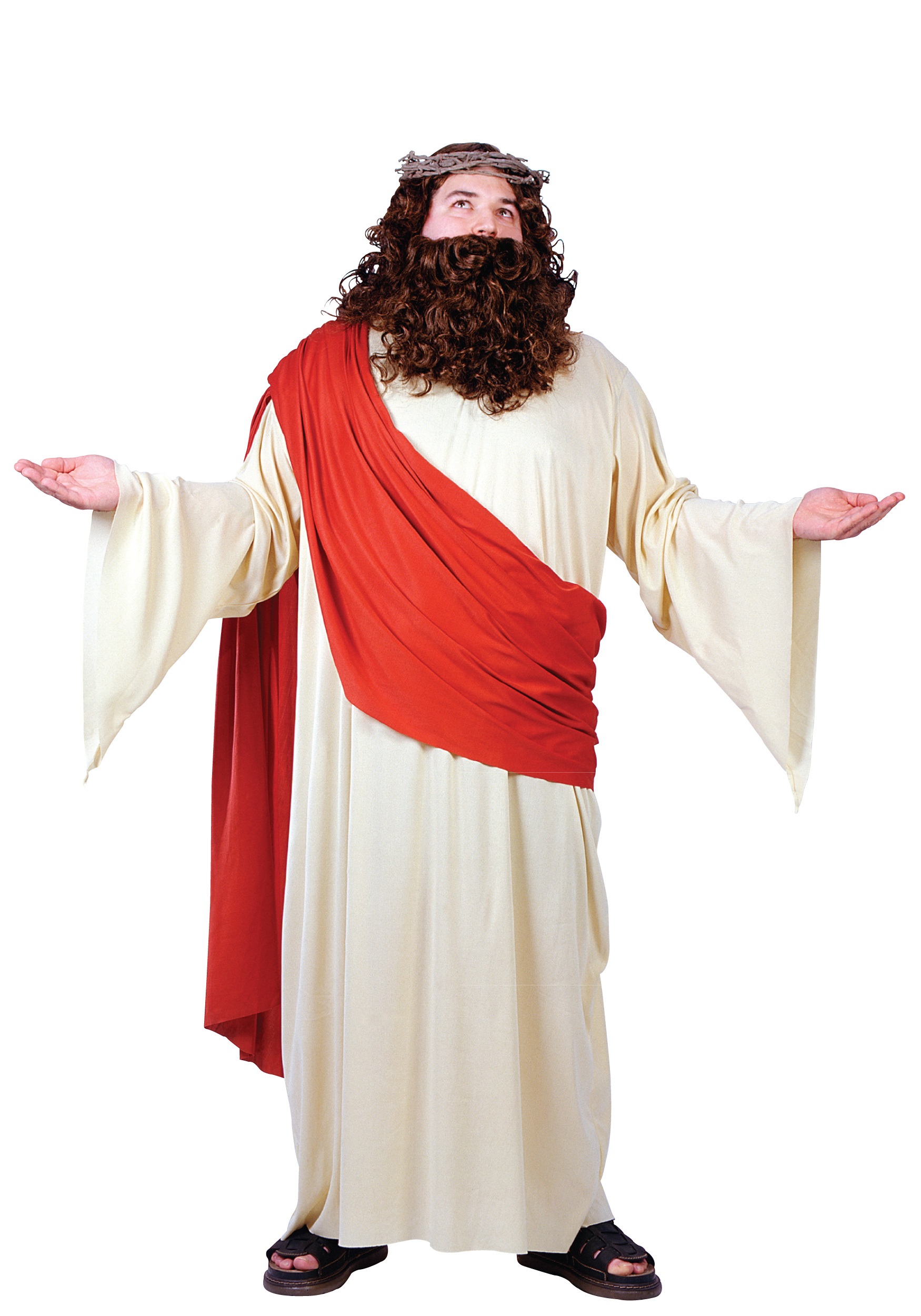 Plus Size Men's Jesus Fancy Dress Costume