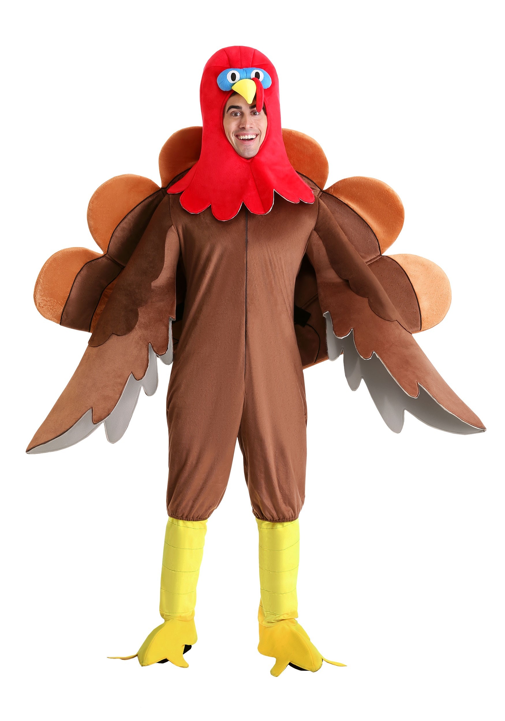 Adults Wild Turkey Fancy Dress Costume , Thanksgiving Fancy Dress Costume , Exclusive