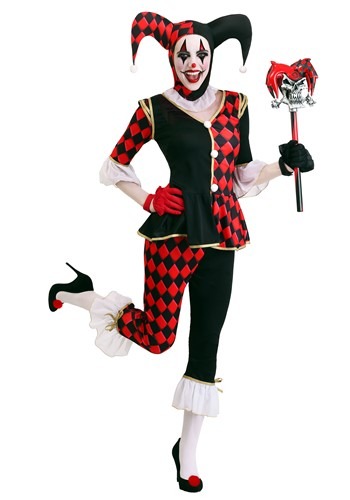 Regal Harlequin Costume Women's