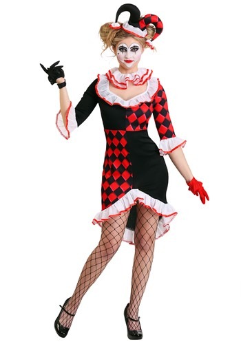 Harlequin Costume Women's Haute