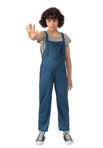 Child Stranger Things Eleven Overalls Costume