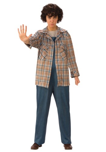 Adult Stranger Things Eleven Plaid Shirt