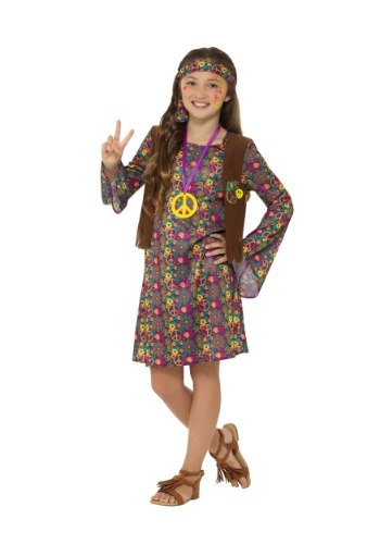 Girl's Hippie Costume