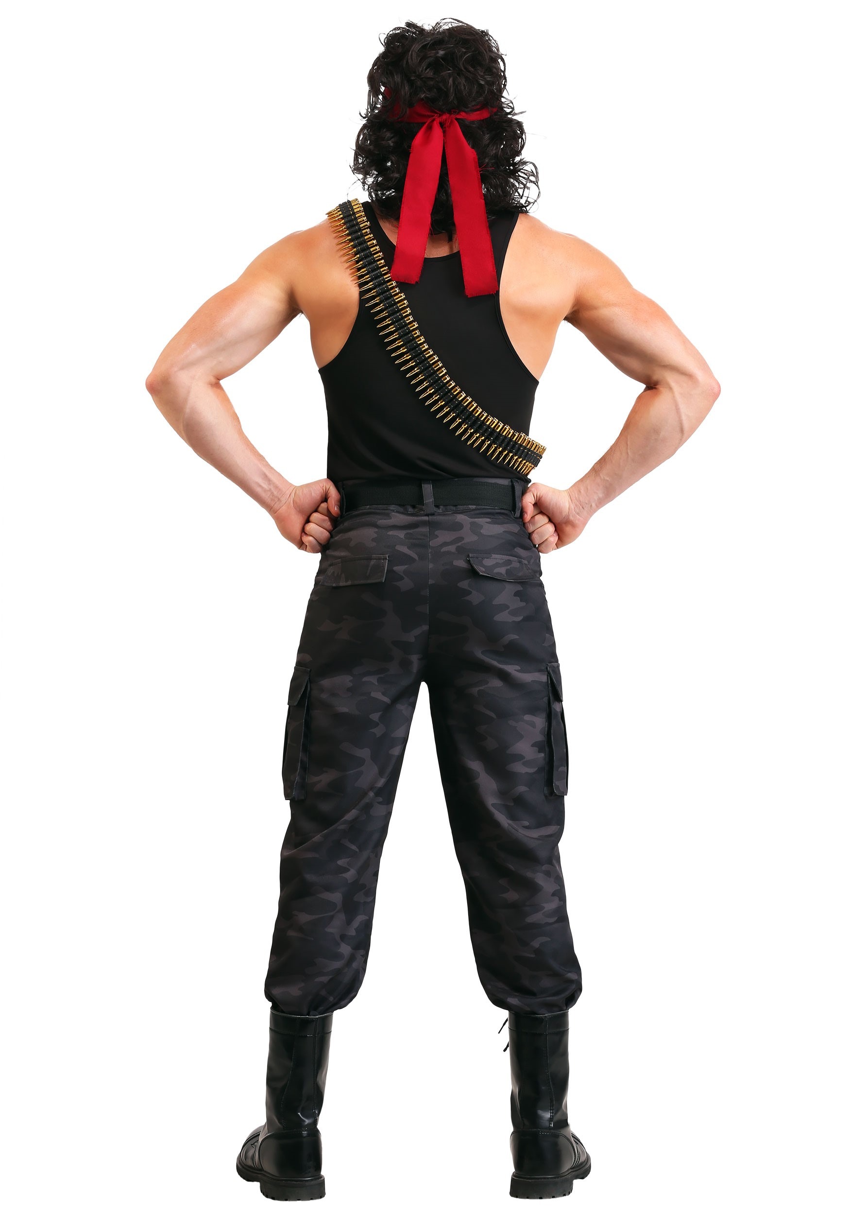 Men's John Rambo Fancy Dress Costume