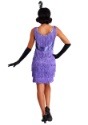 Fringe Purple Flapper Costume