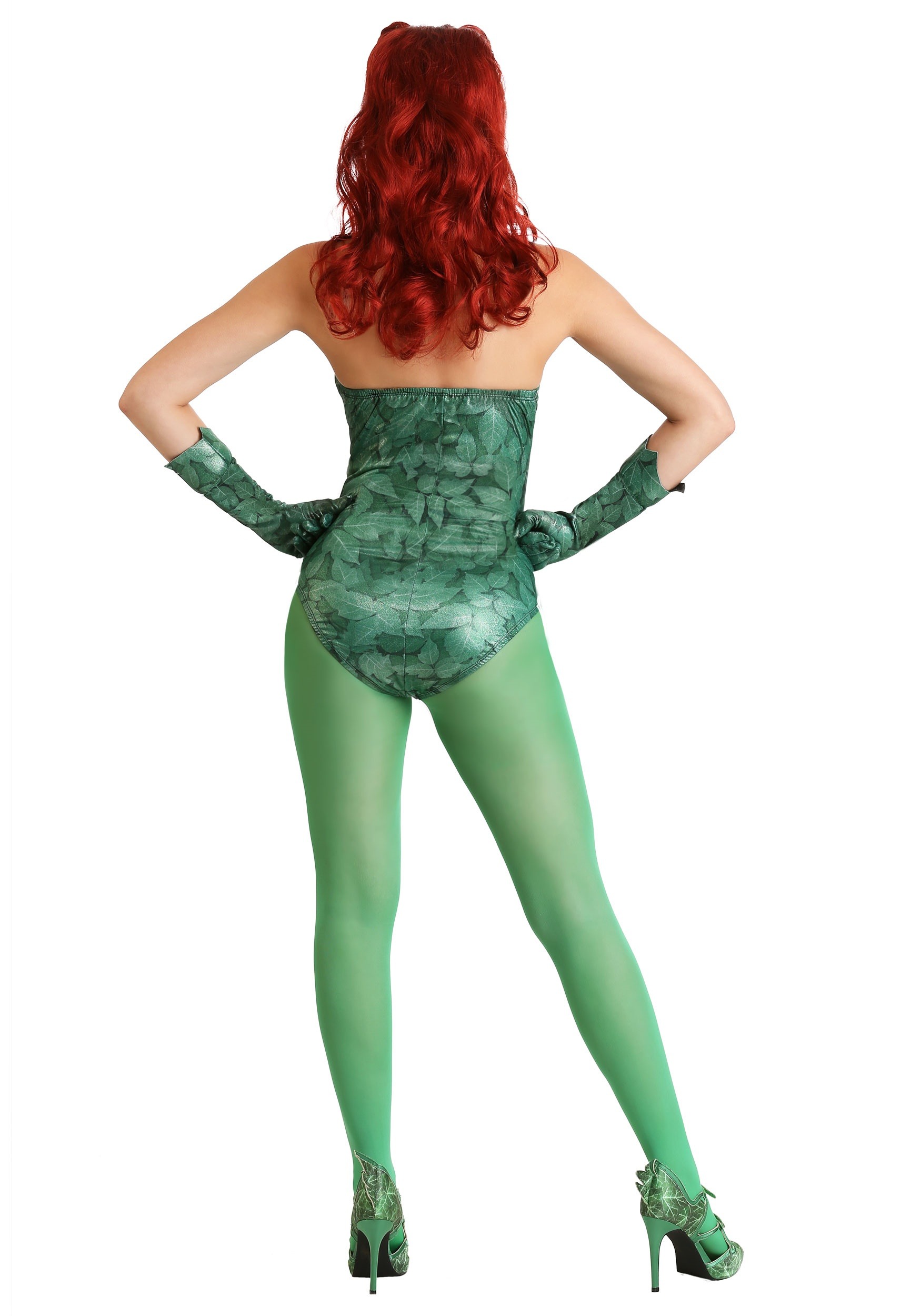 Girl Tights Costume Poison Ivy Accessories Stocking Halloween.