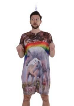 Unicorn and Rainbow Romper