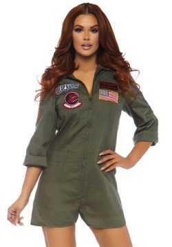 Top Gun Women's Flight Suit Romper
