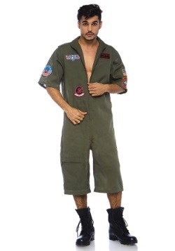 Top Gun Men's Flight Suit Romper