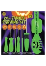20 Piece Family Pumpkin Carving Kit